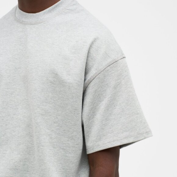 NWT - Second Skin Men's Crop T-Shirt – Grey, Size L - Picture 5 of 12